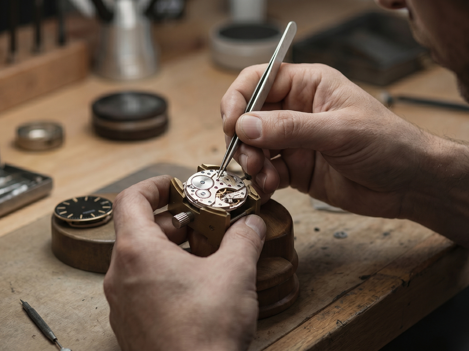 Professional watch repair service