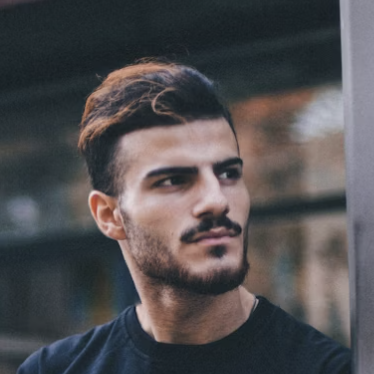 Man portrait with beard